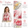 FAIRYGATE Schals & Tücher für Damen Modischer Damen Schal Stola Halstuch Tuch aus Chiffon für Frühling Sommer Ganzjährig(FDKRA5236)