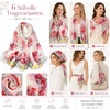 FAIRYGATE Schals & Tücher für Damen Modischer Damen Schal Stola Halstuch Tuch aus Chiffon für Frühling Sommer Ganzjährig(FDKRA5236)