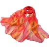 FAIRYGATE Schals & Tücher für Damen Modischer Damen Schal Stola Halstuch Tuch aus Chiffon für Frühling Sommer Ganzjährig(Fdkra4318)