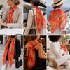 FAIRYGATE Schals & Tücher für Damen Modischer Damen Schal Stola Halstuch Tuch aus Chiffon für Frühling Sommer Ganzjährig(Fdkra4318)