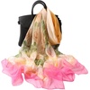 FAIRYGATE Schals & Tücher für Damen Modischer Damen Schal Stola Halstuch Tuch aus Chiffon für Frühling Sommer Ganzjährig(Fdkra4321)