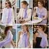 FAIRYGATE Schals & Tücher für Damen Seidenschals Damen Leicht Seidentuch Chiffon Silk Schal Halstuch Tuch Geschenk Frauen 20A41(DA4105)