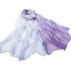 FAIRYGATE Schals & Tücher für Damen Seidenschals Damen Leicht Seidentuch Chiffon Silk Schal Halstuch Tuch Geschenk Frauen 20A41(DA4105)