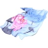FAIRYGATE Schals & Tücher für Damen Seidenschals Damen Leicht Seidentuch Chiffon Silk Schal Halstuch Tuch Geschenk Frauen 20A41(DA4117)