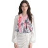 FAIRYGATE Schals & Tücher für Damen Seidenschals Damen Leicht Seidentuch Chiffon Silk Schal Halstuch Tuch Geschenk Frauen 20A41(DA4121)