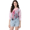 FAIRYGATE Schals & Tücher für Damen Seidenschals Damen Leicht Seidentuch Chiffon Silk Schal Halstuch Tuch Geschenk Frauen 20A41(DA4121)