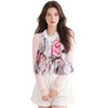 FAIRYGATE Schals & Tücher für Damen Seidenschals Damen Leicht Seidentuch Chiffon Silk Schal Halstuch Tuch Geschenk Frauen 20A41(FDKRA4124)
