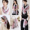 FAIRYGATE Schals & Tücher für Damen Seidenschals Damen Leicht Seidentuch Chiffon Silk Schal Halstuch Tuch Geschenk Frauen 20A41(FDKRA4124)