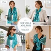 FAIRYGATE Schals & Tücher für Damen Seidenschals Damen Leicht Seidentuch Chiffon Silk Schal Halstuch Tuch Geschenk Frauen 20A41(FDKRA5132)