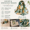 FAIRYGATE Schals & Tücher für Damen Seidenschals Damen Leicht Seidentuch Chiffon Silk Schal Halstuch Tuch Geschenk Frauen 20A41(FDKRA5136)