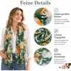 FAIRYGATE Schals & Tücher für Damen Seidenschals Damen Leicht Seidentuch Chiffon Silk Schal Halstuch Tuch Geschenk Frauen 20A41(FDKRA5136)