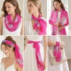 FAIRYGATE Schals & Tücher für Damen Seidenschals Damen Leicht Seidentuch Chiffon Silk Schal Halstuch Tuch Geschenk Frauen 20A41(Fdkra5106)
