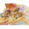 FAIRYGATE Schals & Tücher für Damen Seidenschals Damen Leicht Seidentuch Chiffon Silk Schal Halstuch Tuch Geschenk Frauen 20A41(Fdkra5115)