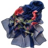 FAIRYGATE Schals & Tücher für Damen Seidenschals Damen Leicht Seidentuch Chiffon Silk Schal Halstuch Tuch Geschenk Frauen 20A41(Fdkra5121)