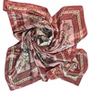 FAIRYGATE Seide Schal Damen Halstücher Seidentuch Schals Halstuch Seidenschal Scarf Bandana Taschentuch Handgelenk Kopftücher Einheitsgröße 78(78007)