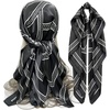 FAIRYGATE Seide Schal Damen Halstücher Seidentuch Schals Halstuch Seidenschal Scarf Bandana Taschentuch Handgelenk Kopftücher Einheitsgröße 78(78017)