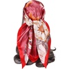 FAIRYGATE Seide Schal Damen Halstücher Seidentuch Schals Halstuch Seidenschal Scarf Bandana Taschentuch Handgelenk Kopftücher Einheitsgröße 78(D90023)