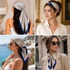 FAIRYGATE Seide Schal Damen Halstücher Seidentuch Schals Halstuch Seidenschal Scarf Bandana Taschentuch Handgelenk Kopftücher Einheitsgröße 78(Fdas28009)