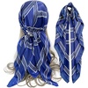FAIRYGATE Seide Schal Damen Halstücher Seidentuch Schals Halstuch Seidenschal Scarf Bandana Taschentuch Handgelenk Kopftücher Einheitsgröße 78(Fdas28012)