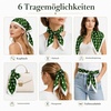 FAIRYGATE Seide Schal Damen Halstücher Seidentuch Schals Halstuch Seidenschal Scarf Bandana Taschentuch Handgelenk Kopftücher Einheitsgröße 78(Fdas28015)