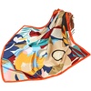 FAIRYGATE Seide Schal Damen Halstücher Seidentuch Schals Halstuch Seidenschal Scarf Bandana Taschentuch Handgelenk Kopftücher Einheitsgröße 78(Fdas28025)