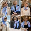 FAIRYGATE Seide Schal Damen Halstücher Seidentuch Schals Halstuch Seidenschal Scarf Bandana Taschentuch Handgelenk Kopftücher Einheitsgröße 78(Fdgh90012)