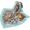 FAIRYGATE Seide Schal Damen Halstücher Seidentuch Schals Halstuch Seidenschal Scarf Bandana Taschentuch Handgelenk Kopftücher Einheitsgröße 78(Fdgh90015)