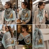 FAIRYGATE Seide Schal Damen Halstücher Seidentuch Schals Halstuch Seidenschal Scarf Bandana Taschentuch Handgelenk Kopftücher Einheitsgröße 78(Fdgh90015)