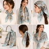 FAIRYGATE Seide Schal Damen Halstücher Seidentuch Schals Halstuch Seidenschal Scarf Bandana Taschentuch Handgelenk Kopftücher Einheitsgröße 78(Fdgh90015)
