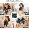 FAIRYGATE Seide Schal Damen Halstücher Seidentuch Schals Halstuch Seidenschal Scarf Bandana Taschentuch Handgelenk Kopftücher Einheitsgröße 78(Fdgh91008)