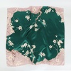 FAIRYGATE Seide Schal Damen Halstücher Seidentuch Schals Halstuch Seidenschal Scarf Bandana Taschentuch Handgelenk Kopftücher Einheitsgröße 78(Fdgh91008)