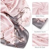 FAIRYGATE Seide Schal Damen Halstücher Seidentuch Schals Halstuch Seidenschal Scarf Bandana Taschentuch Handgelenk Kopftücher Einheitsgröße 78(Fdgh91009)