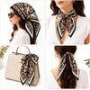 FAIRYGATE Seide Schal Damen Halstücher Seidentuch Schals Halstuch Seidenschal Scarf Bandana Taschentuch Handgelenk Kopftücher Einheitsgröße 78(Fdgh91015)