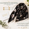 FAIRYGATE Seide Schal Damen Halstücher Seidentuch Schals Halstuch Seidenschal Scarf Bandana Taschentuch Handgelenk Kopftücher Einheitsgröße 78(Fdhzl77020)