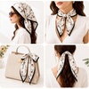 FAIRYGATE Seide Schal Damen Halstücher Seidentuch Schals Halstuch Seidenschal Scarf Bandana Taschentuch Handgelenk Kopftücher Einheitsgröße 78(Fdhzl77021)