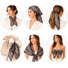 FAIRYGATE Seide Schal Damen Halstücher Seidentuch Schals Halstuch Seidenschal Scarf Bandana Taschentuch Handgelenk Kopftücher Einheitsgröße 78(Fdhzl77024)