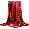FAIRYGATE Seide Schal Damen Halstücher Seidentuch Schals Halstuch Seidenschal Scarf Bandana Taschentuch Handgelenk Kopftücher Einheitsgröße 78(Fdwxa2417)