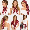 FAIRYGATE Seide Schal Damen Halstücher Seidentuch Schals Halstuch Seidenschal Scarf Bandana Taschentuch Handgelenk Kopftücher Einheitsgröße 78(Fdwxa2417)