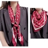FAIRYGATE Seide Schal Damen Halstücher Seidentuch Schals Halstuch Seidenschal Scarf Bandana Taschentuch Handgelenk Kopftücher Einheitsgröße 78(Fdwxa2417)