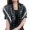 FAIRYGATE Seide Schal Damen Halstücher Seidentuch Schals Halstuch Seidenschal Scarf Bandana Taschentuch Handgelenk Kopftücher Einheitsgröße 78(Fdwxa2418)