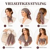 FAIRYGATE Seide Schal Damen Halstücher Seidentuch Schals Halstuch Seidenschal Scarf Bandana Taschentuch Handgelenk Kopftücher Einheitsgröße 78(Fdwxa2423)