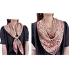 FAIRYGATE Seide Schal Damen Halstücher Seidentuch Schals Halstuch Seidenschal Scarf Bandana Taschentuch Handgelenk Kopftücher Einheitsgröße 78(Fdwxa2423)