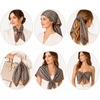 FAIRYGATE Seide Schal Damen Halstücher Seidentuch Schals Halstuch Seidenschal Scarf Bandana Taschentuch Handgelenk Kopftücher Einheitsgröße 78(Fdwxa2425)