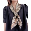 FAIRYGATE Seide Schal Damen Halstücher Seidentuch Schals Halstuch Seidenschal Scarf Bandana Taschentuch Handgelenk Kopftücher Einheitsgröße 78(Fdwxa2425)