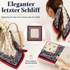 FAIRYGATE Seide Schal Damen Halstücher Seidentuch Schals Halstuch Seidenschal Scarf Bandana Taschentuch Handgelenk Kopftücher Einheitsgröße 78(Fdwxa2508)