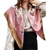 FAIRYGATE Seide Schal Damen Halstücher Seidentuch Schals Halstuch Seidenschal Scarf Bandana Taschentuch Handgelenk Kopftücher Einheitsgröße 78(Fdwxa2516)