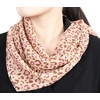 FAIRYGATE Seidenschal Damen Chiffon Elegante Seidentuch Haare Satintuch Halstuch Bandana Tuch Kopftücher Taschentuch Ansatz Scarf DA27(Da2708)