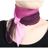 FAIRYGATE Seidenschal Damen Chiffon Elegante Seidentuch Haare Satintuch Halstuch Bandana Tuch Kopftücher Taschentuch Ansatz Scarf DA27(Da2720)