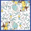 FAIRYGATE Seidenschal Damen Chiffon Elegante Seidentuch Haare Satintuch Halstuch Bandana Tuch Kopftücher Taschentuch Ansatz Scarf DA27(Fdas31019)
