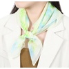 FAIRYGATE Seidenschal Damen Chiffon Elegante Seidentuch Haare Satintuch Halstuch Bandana Tuch Kopftücher Taschentuch Ansatz Scarf DA27(Fdwxa2605)